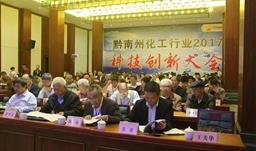 川恒股份承辦黔南州化工行業（2017）科技創新大會