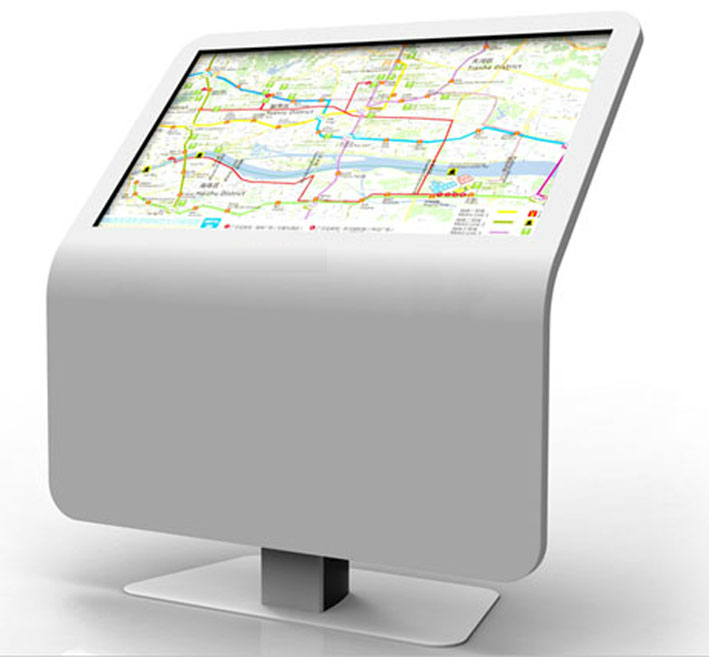 斜式觸摸一體機(jī)(32寸到84寸），底座樣式顏色可定制